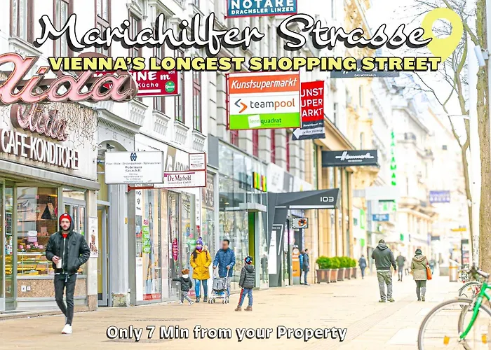 8-min Walk To Westbahnhof - King With Washer *